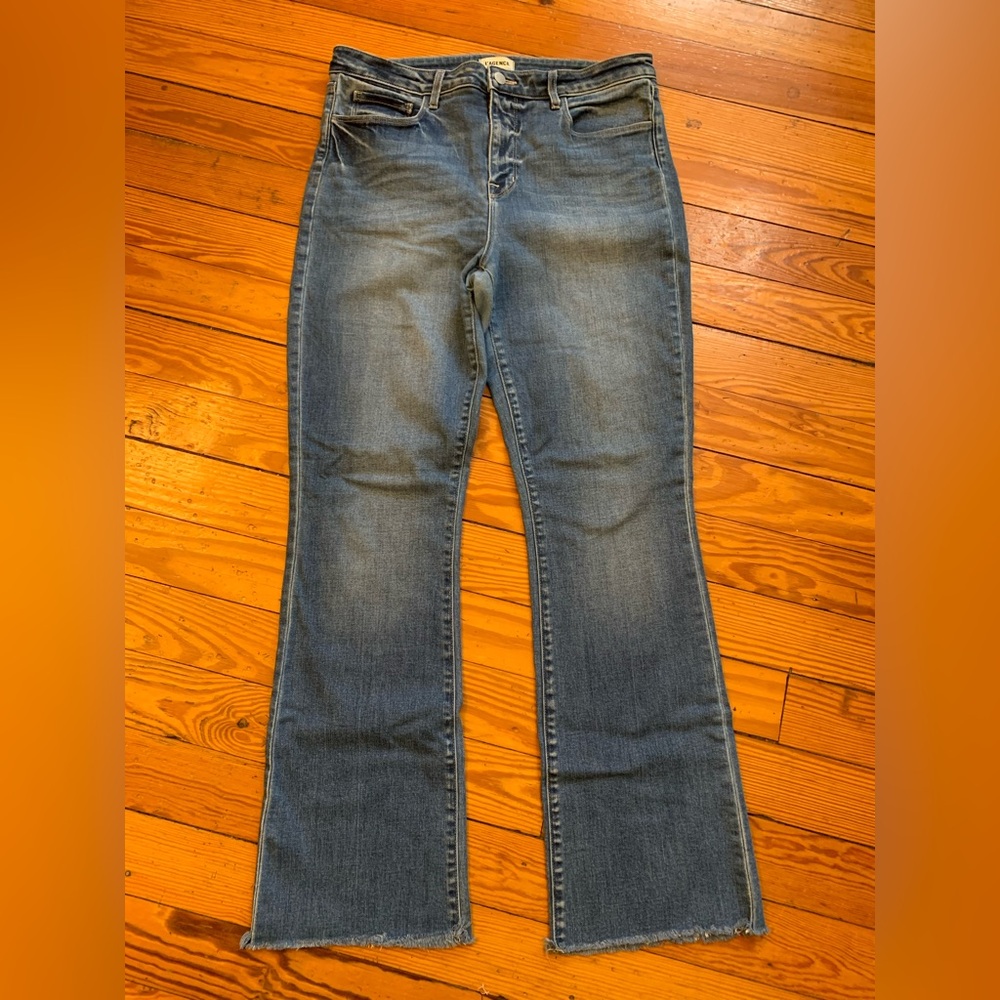 L'AGENCE Classic Blue Boot Cut Jeans - Picture 5 of 9